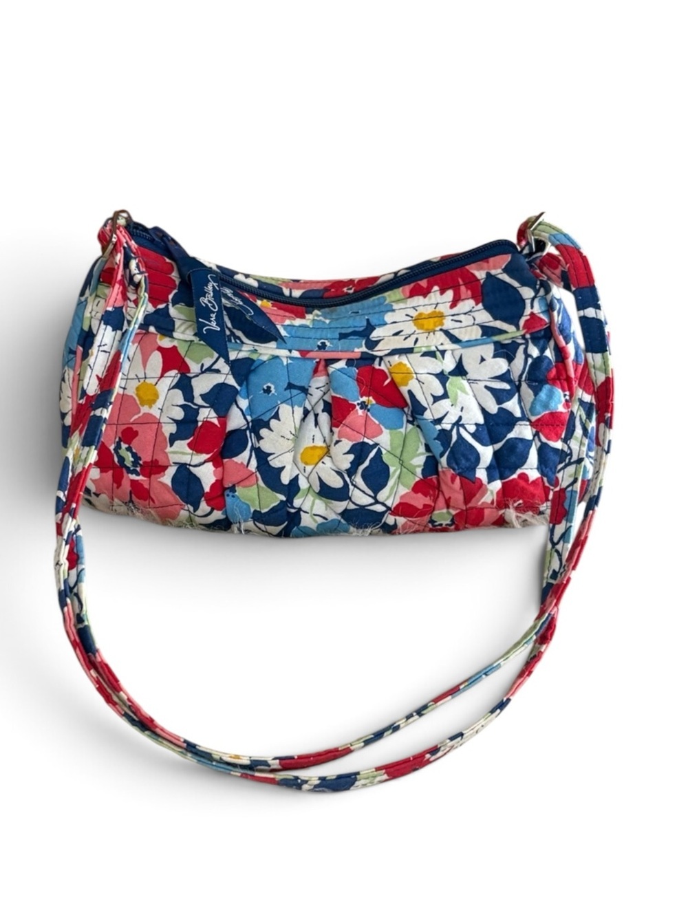 Vera Bradley ‘Summer Cottage’ Floral Quilted Satchel Bag